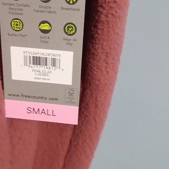 Free Country zip up Fleece - Picture 5 of 5